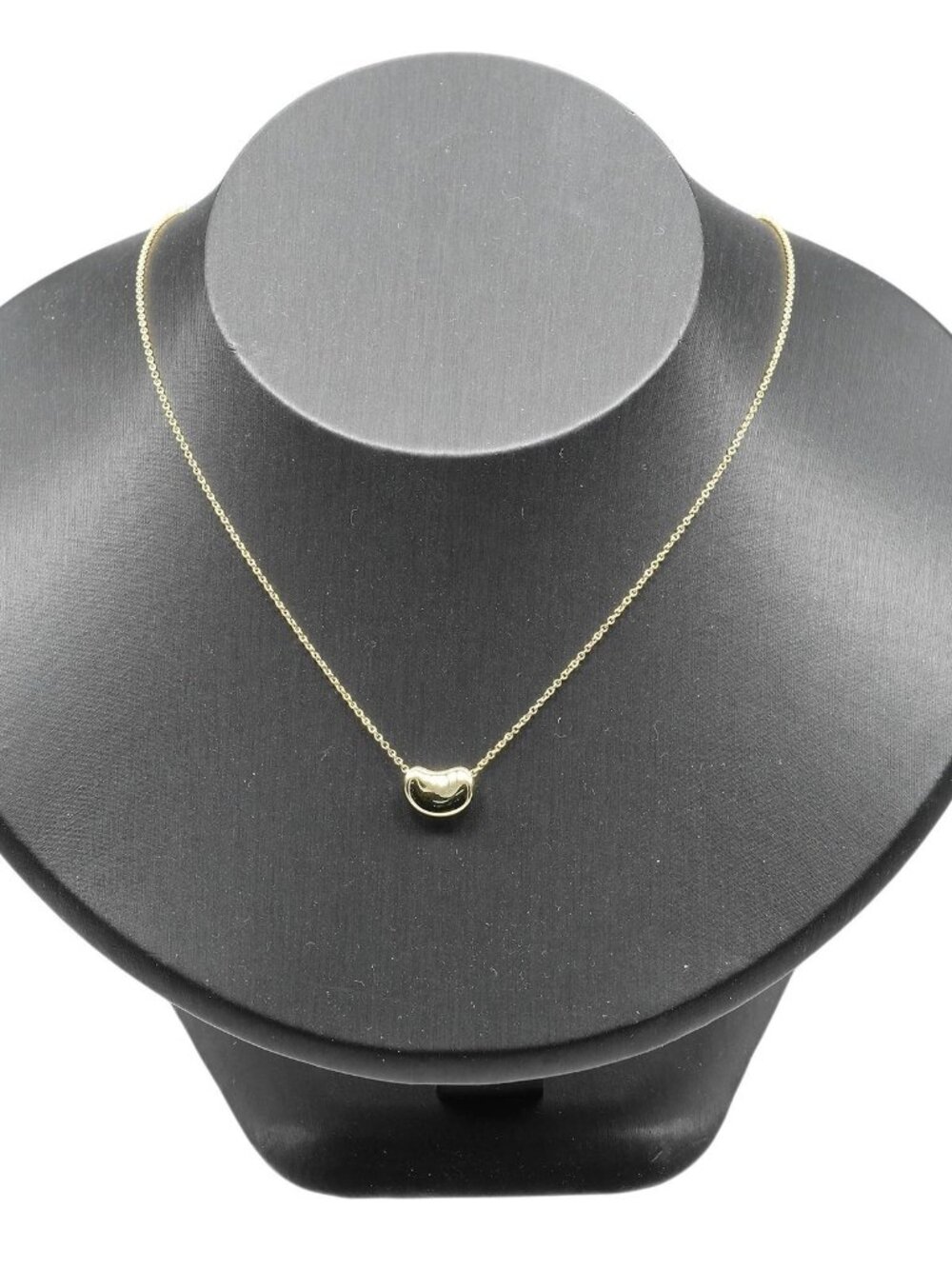 TIFFANY&Co. Bean Necklace K18 yellow gold 3g Women